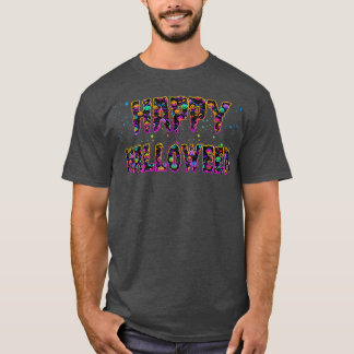 T-shirt Trick Or Treat Halloween Shirt Pumpkin Happy Hallo