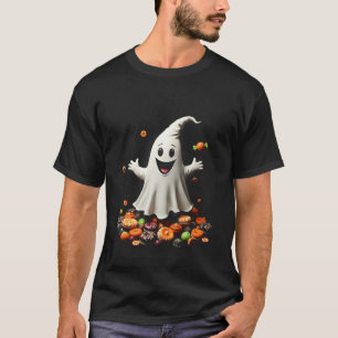 T-shirt Trick or Treat You Self Candy Ghost