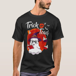 T-shirt Trick Ou Enseignant Ghost Costume Halloween 202
