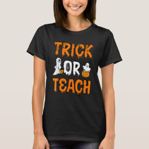 T-shirt Trick Ou Enseigner Cute Halloween Enseignant 2022