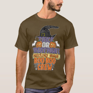 T-shirt Trick Ou Traitement Radiologie Infirmière Boo Boo