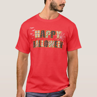 T-shirt Trick Ou Traiter Halloween Citrouille Joyeux Hallo