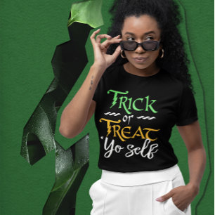 T-shirt Trick ou traiter 'Yo Self Funny Femmes's Halloween