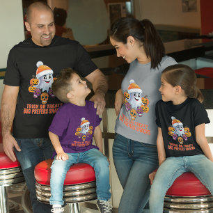 T-shirt Trick ou Treat Boo Drôle Citation Halloween Party