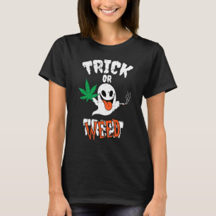 T-shirt Trick Ou Treat Ghost Weight Costume joint Easy Hal