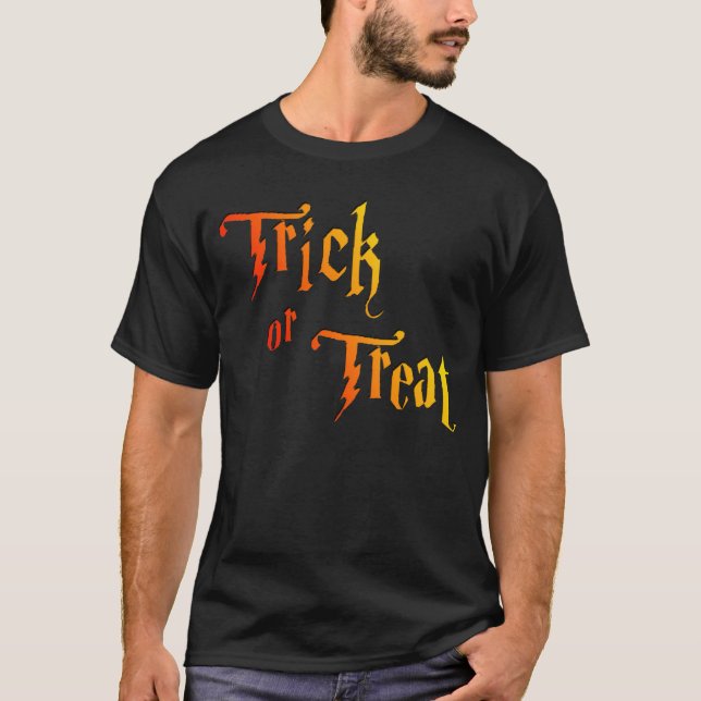 T-shirt Trick ou Treat Halloween (Devant)
