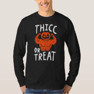 T-shirt Trick Ou Treat Pun Lazy Costume Halloween Entraîne