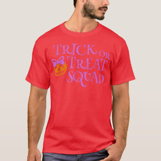 T-shirt Trick ou Treat Squad Halloween Trick ou Treking