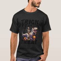 Trick Rawr Treat Dinosaures Skeleton T rex Hallowe