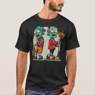 T-shirt Trick Zombie de traitement