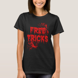 T-shirt Tricks Gratuits Trick Ou Treat Éffrayant Boo Ghost