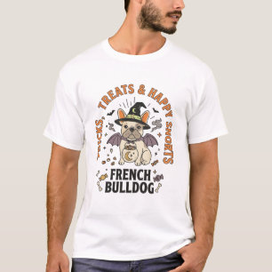 T-shirt Trickster Bouledogue Français Halloween