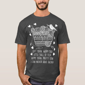 T-shirt Tricot de courtepointe doux et chaud
