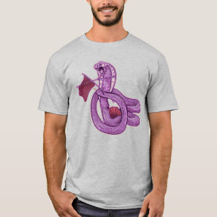T-shirt Tricot de serpent