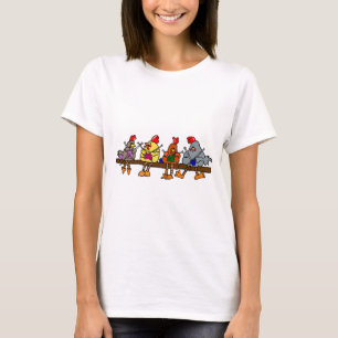 T-shirt Tricot des poules