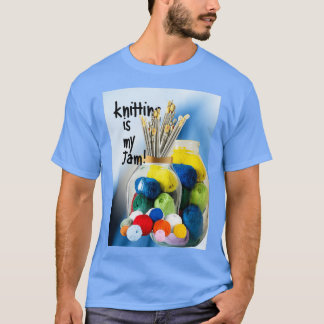 T-shirt Tricot est ma confiture
