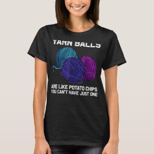 T-shirt Tricot Pour Hommes Femmes Crochet Fil à Tricoter 3