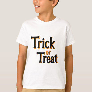 T-shirt Tricoter ou traiter Halloween Design - Éffrayant e