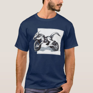 T-shirt Tricycle draconien biomécanique