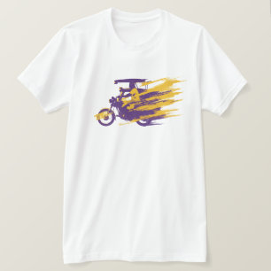 T-shirt Tricycle Philippin Fierté Pinoy Graphique Silhouet
