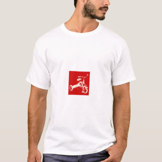 T-shirt Tricycle rouge