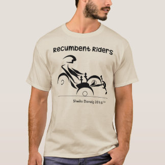 T-shirt Tricycles couchés de cavaliers
