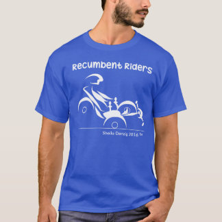 T-shirt Tricycles couchés de cavaliers