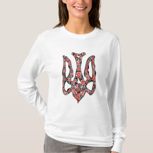 T-shirt Trident de l'emblème national ukrainien tryzub sty