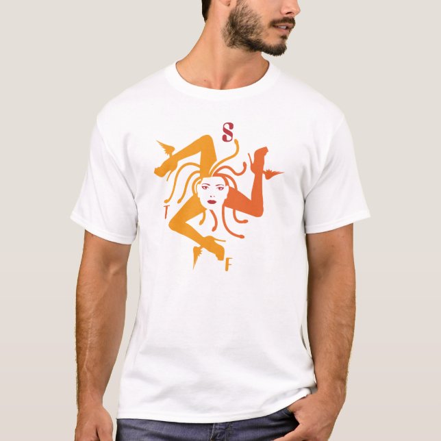 T-shirt Trinacria (Devant)