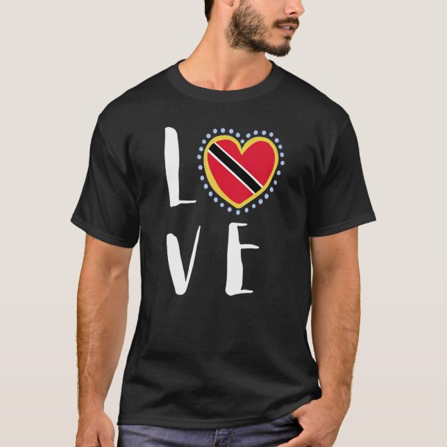 T-shirt Trini Pride Flag Dna (Devant)