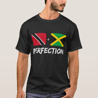 T-shirt Trinidadien Plus Jamaïcain Perfection Mix Heritage