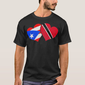 T-shirt Trinité-et-Tobago Porto Rico Heritage Trinidadien