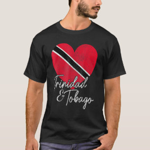 T-shirt Trinité-et-Tobago Trinidadian Tobagonian Flag Hear