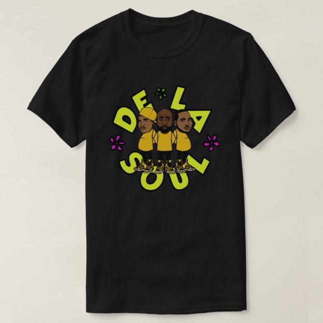 T-shirt Trio De La Soul (Design devant)