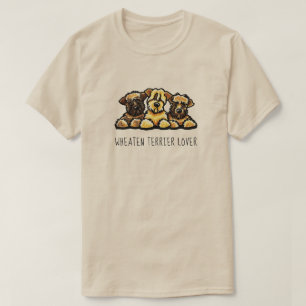 T-shirt Trio de SCWT Wheaten Terrier Lover
