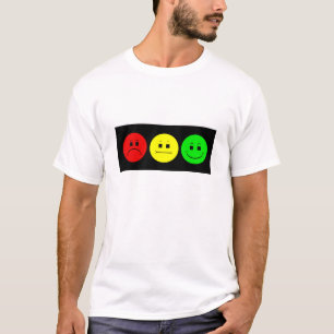 T-shirt Trio déprimé de feu d'arrêt
