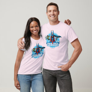 T-shirt Trio Power de la Ligue de la Justice