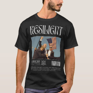 T-shirt Triomphe indestructible Trump Gunshot Survivor App
