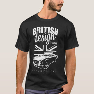 T-shirt Triomphe Super Voiture Classique Britannique TR6