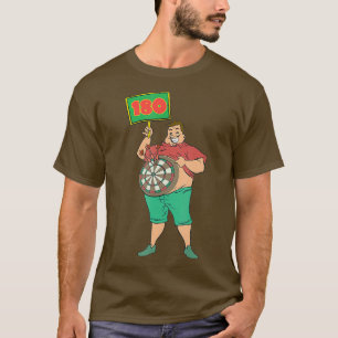 T-shirt Triple 180 tournoi de fléchettes