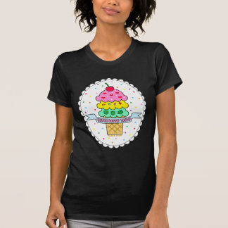 T-shirt triple de troupe de scoop