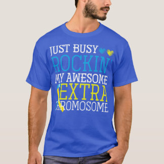 T-shirt Trisomie 21 Soutenir la sensibilisation au syndrom