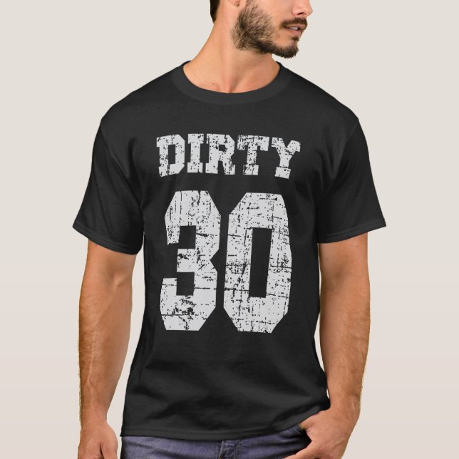 T-shirt Triste 30E Anniversaire, Trente Anniversaires (Devant)