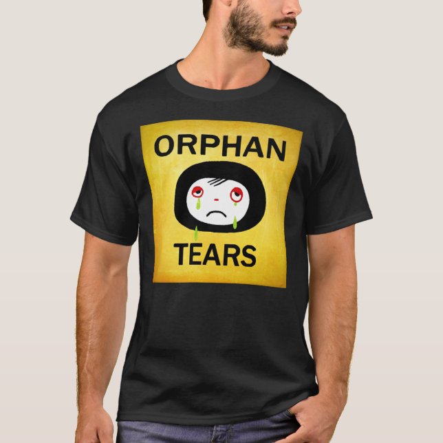 T-shirt Triste Garçon Votre Orphelin Martien Préféré Larme (Devant)