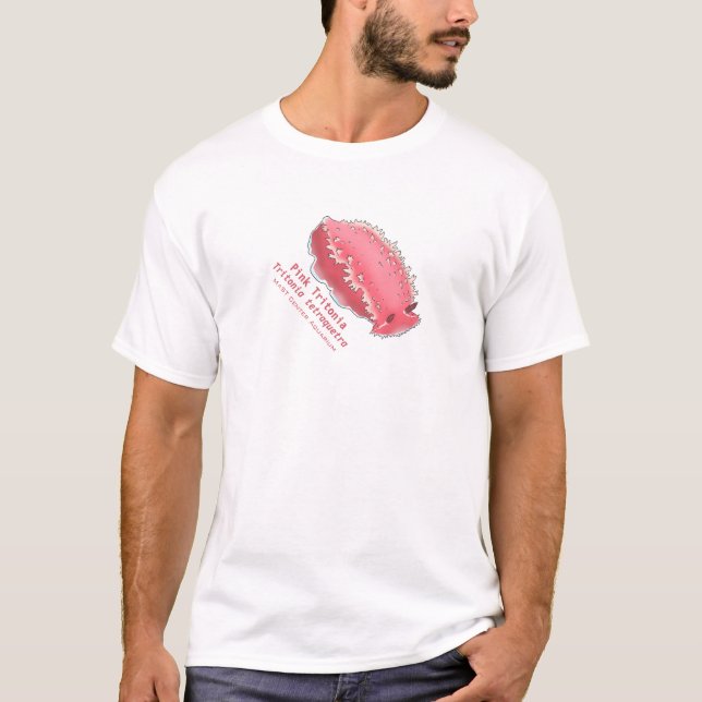 T-shirt Tritonia rose (Devant)