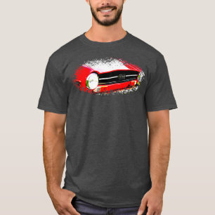 T-shirt Triumph TR6 1970 éléments classiques britanniques