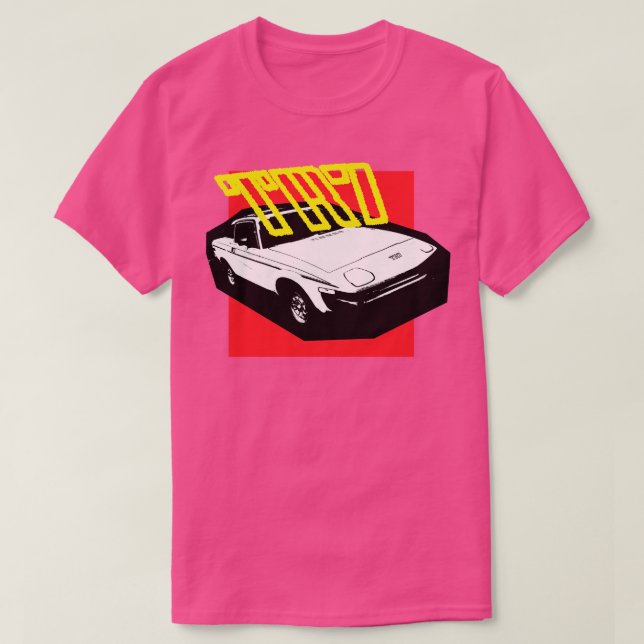 T-shirt Triumph TR7 classique en gras rétro (Design devant)