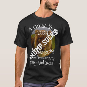T-shirt Trmp Une excellente année Une fête épique Lion Tru