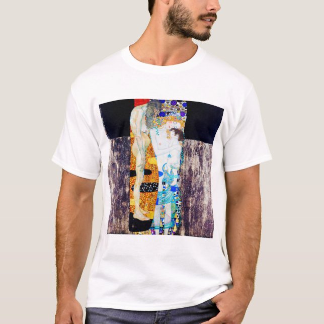 T-shirt Trois ans de vie, Gustav Klimt (Devant)