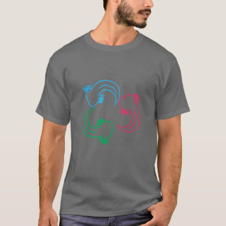 T-shirt Trois Axolotls
